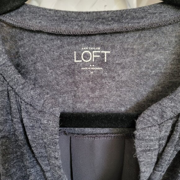 Loft Long Sleeve Split-neck Pullover - Picture 2 of 4